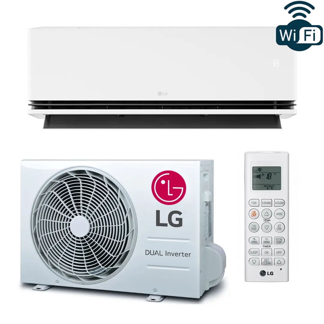 LG Deluxe 7,0kW H24S1D WiFi single split set