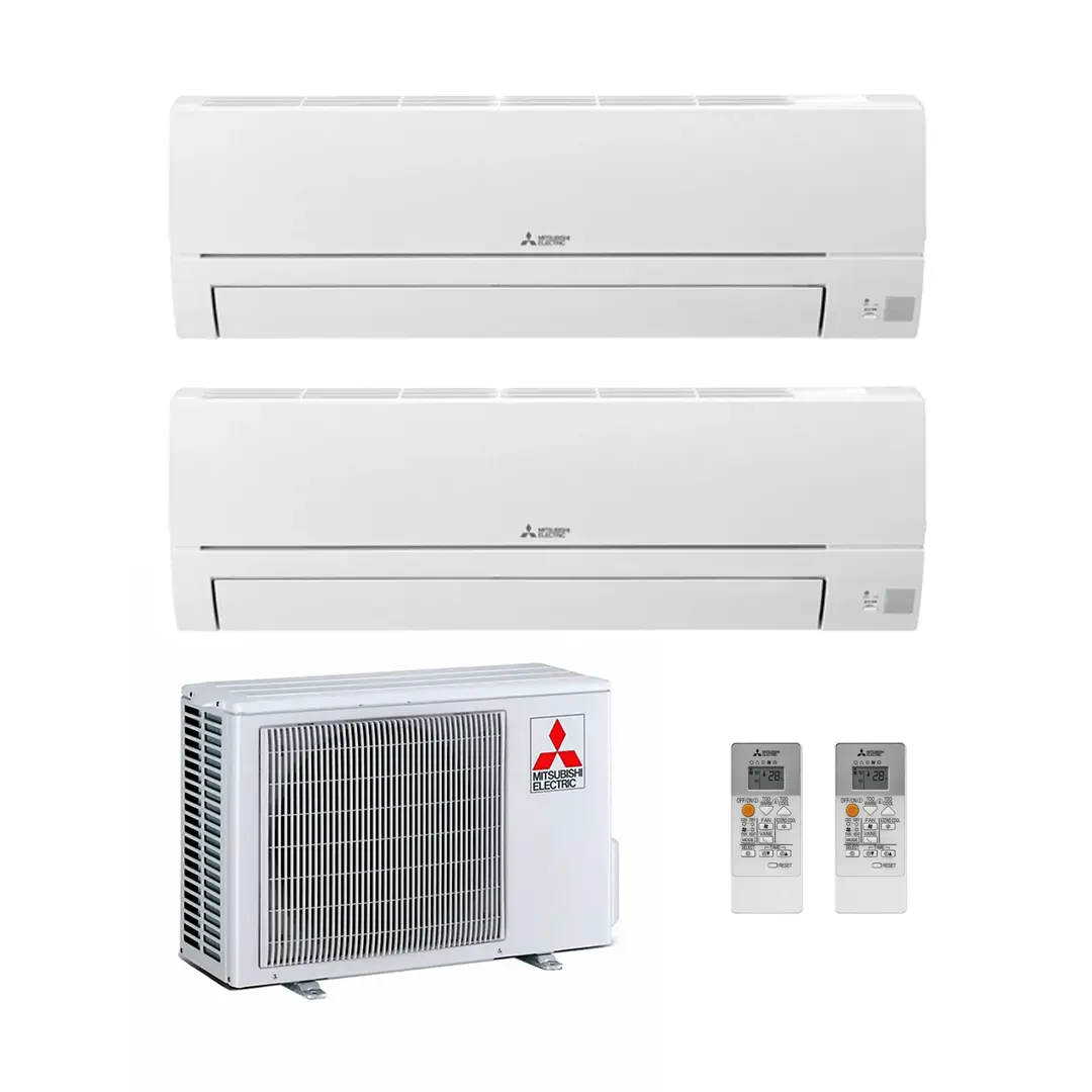 Mitsubishi Electric HR duo split systeem 2,5kW + 3