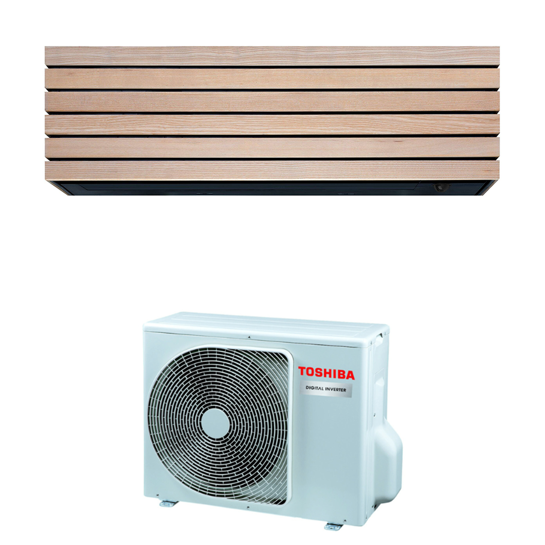 Toshiba Daiseikai 10 2,5kW wood single split set
