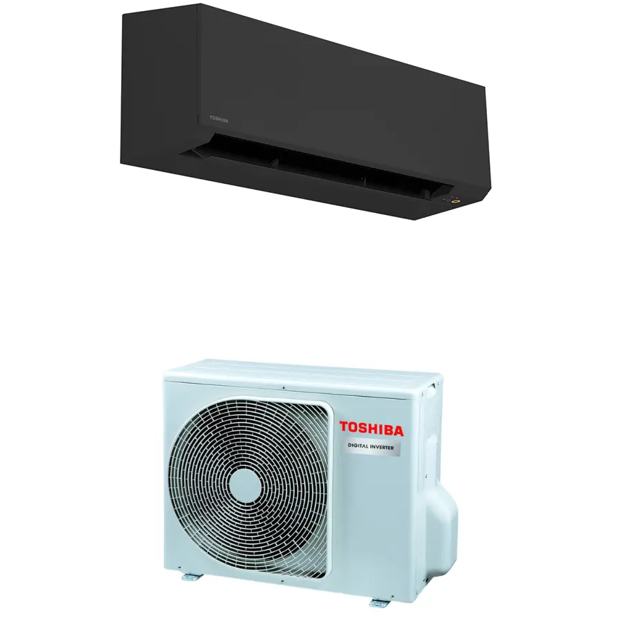 Toshiba Shorai Edge – Kazumi zwart 7,0kW SET